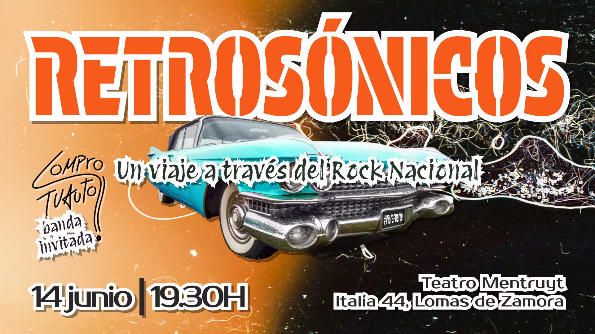 flyer show un viaje a traves del rock nacional
